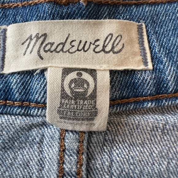 Madewell Cut-Off High Rise Jean Shorts sz 32 - Picture 7 of 9